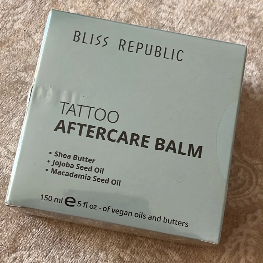 Brand New Tattoo Aftercare Balm Shea Butter Restore Body Artwork Jojoba Seed Oil